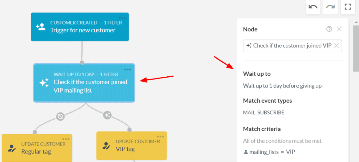 Match criteria