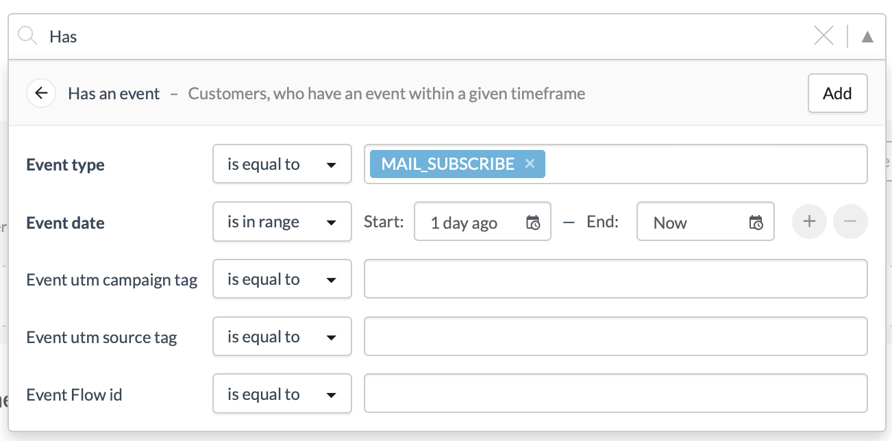 Newsletter subscription