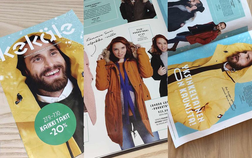 Kekäle only sends their print catalogues to the right customers - Custobar